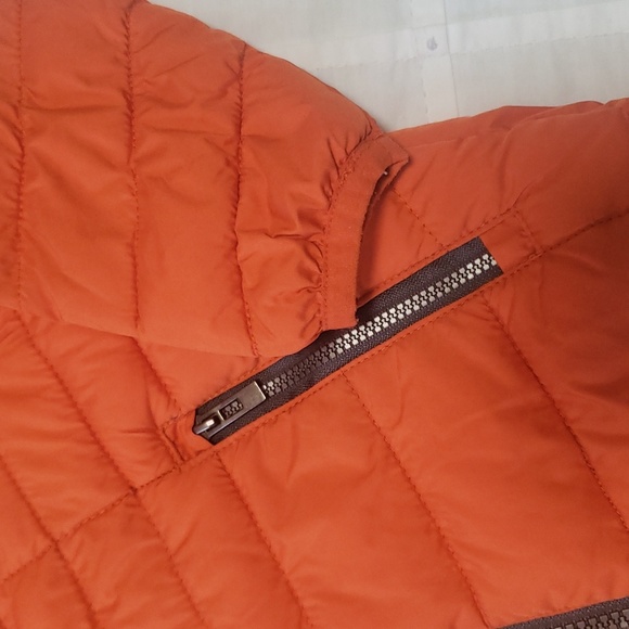💙 TAG - Bright Orange Lightweight Puffer Jacket - Size 2T - Picture 2 of 8